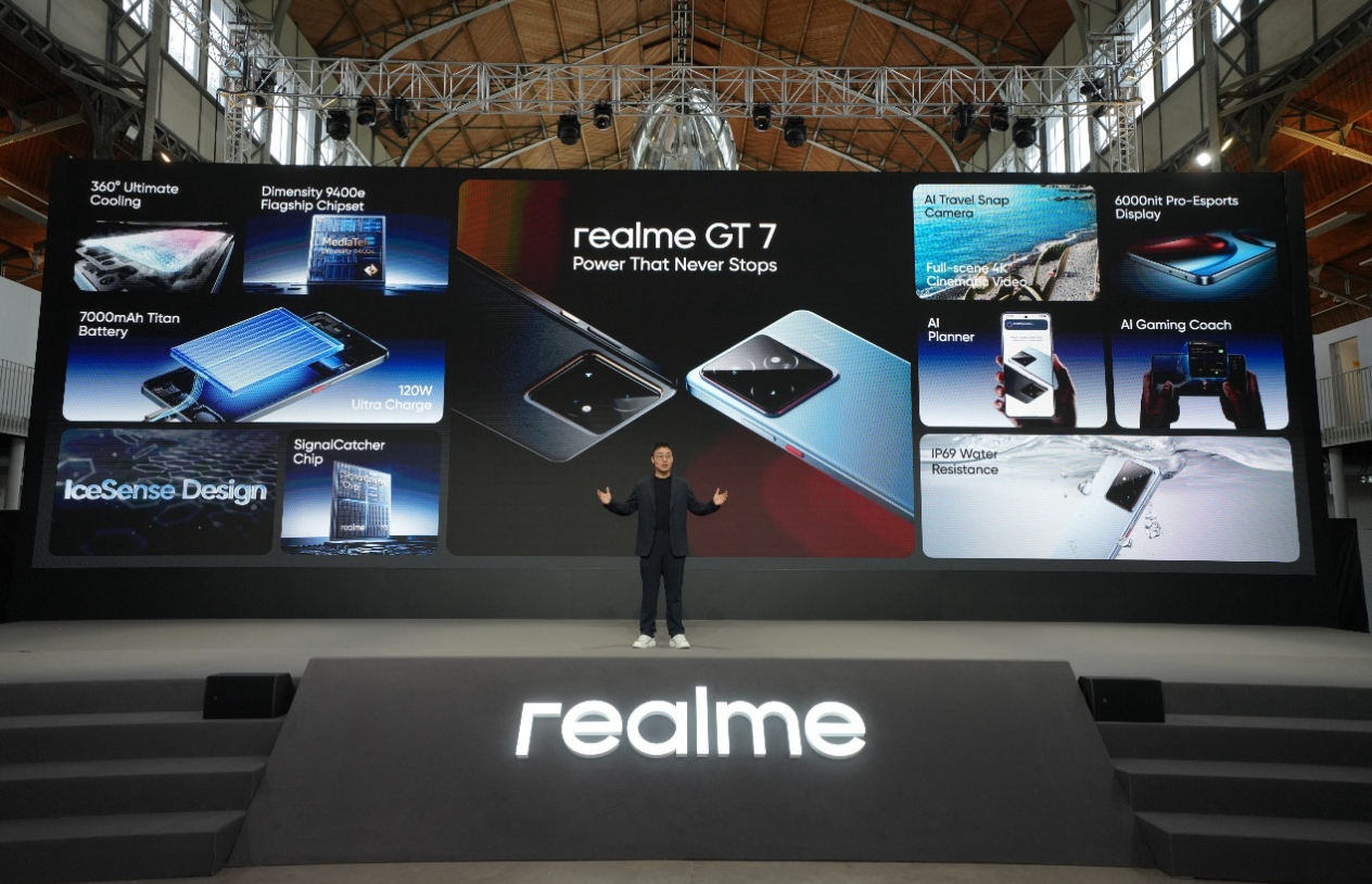Мощ, която никога не спира: Флагманът-убиец за 2025 г. – серията realme GT 7 прави световния си дебют в Париж, с начална промоционална цена от 1349 лв.