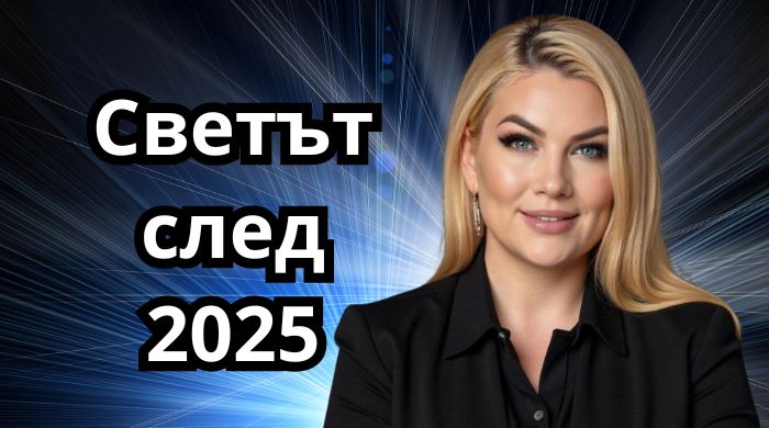 Светът след 2025: Какво се променя и как да се подготвим според визията на Стояна Нацева