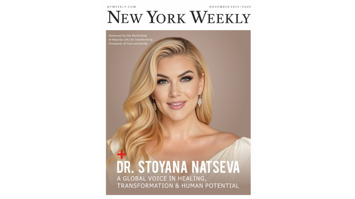 Лечебното пътешествие на д-р Стояна Нацева и неговото глобално въздействие в списание NEW YORK WEEKLY