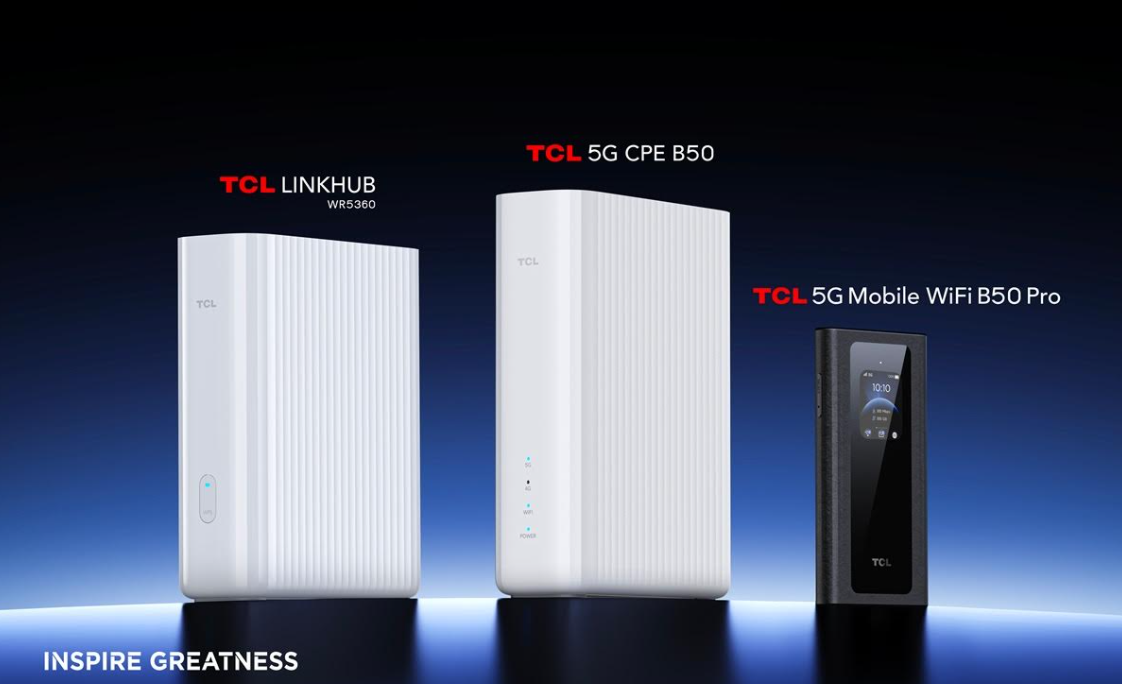 TCL осигурява достъпна 5G свързаност за всеки потребител и всеки дом